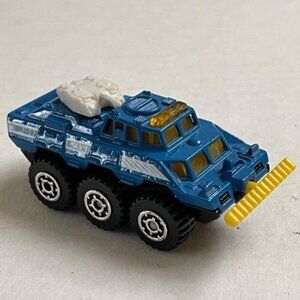 Matchbox Battering Ram Armored Rescue SWAT Vehicle Vintage 1999 Kids Toy Decor